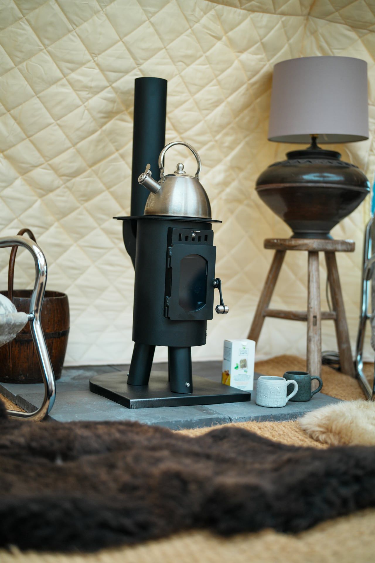 A Yurt, A Dome, And A Lotus Belle