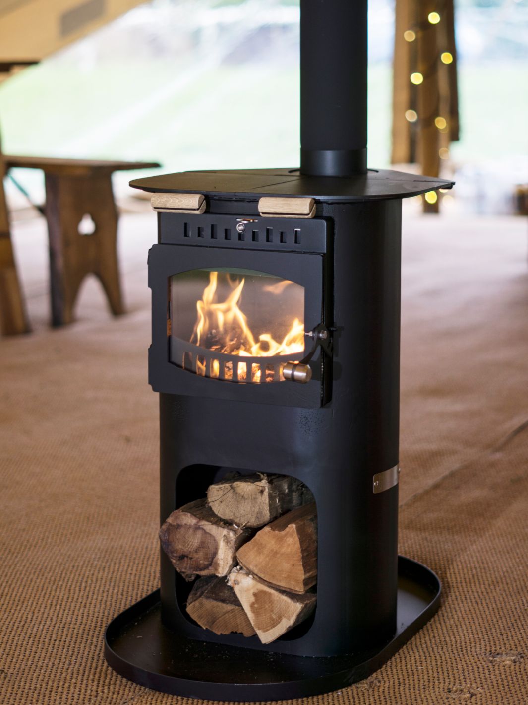 The Tana Stove. 5kW Wood Burning Stove. Anevay Stoves