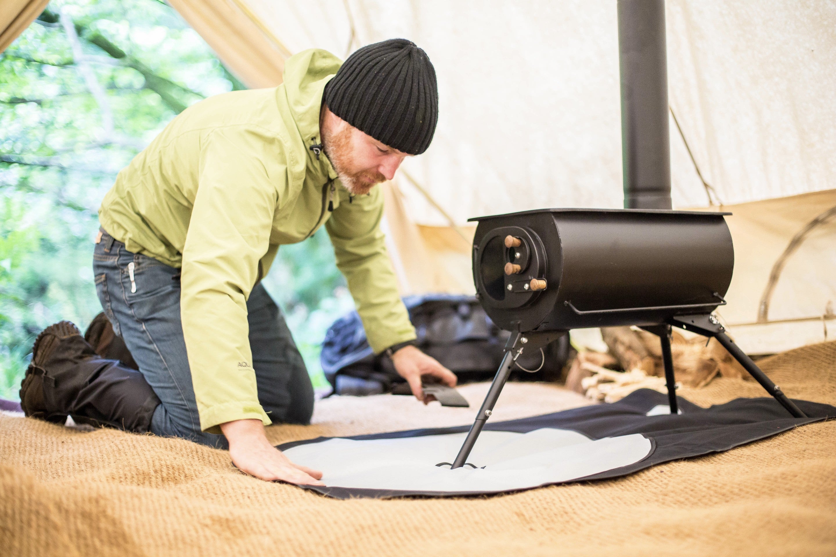 Frontier Stove Fire Mat. Innovative, Quality Design. Anevay Stoves